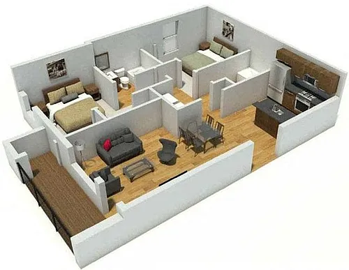 Floor plan The Atlantic