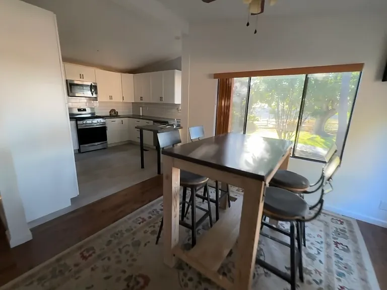 Dining room & kitchen