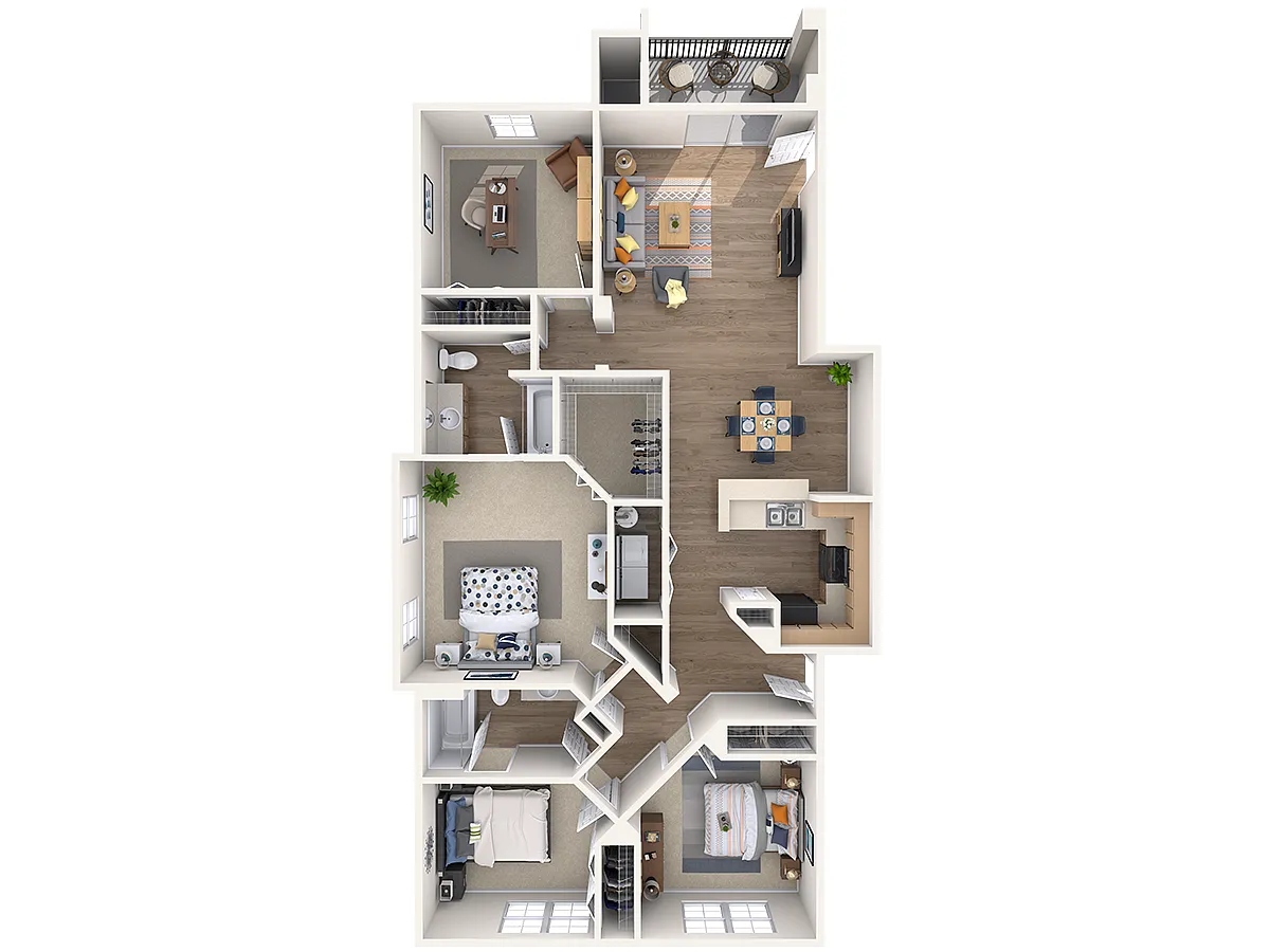 Floor plan Azalea