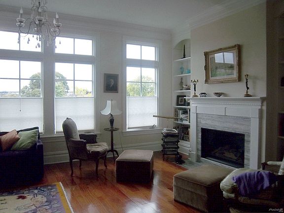 Second Floor Living Room with Fireplace