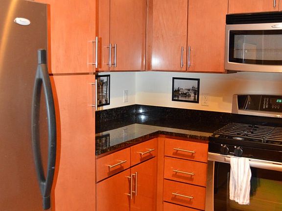 Large Kitchen with granite countertops and plenty of storage