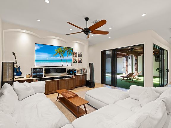 Fabulous living and entertainment space