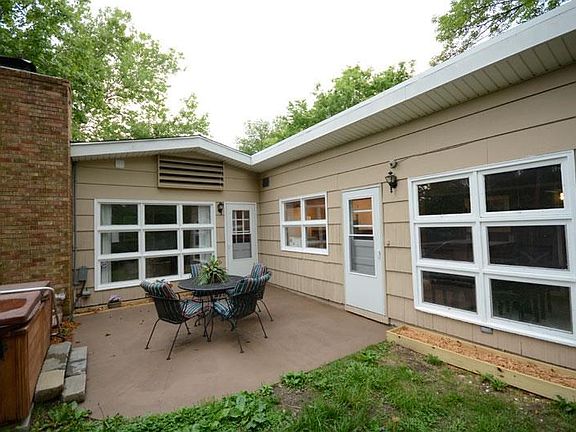 Private patio. 