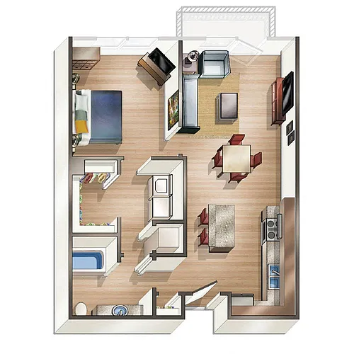 Floor plan A12