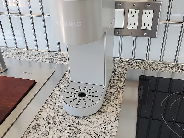 Krups single shot coffee maker.
