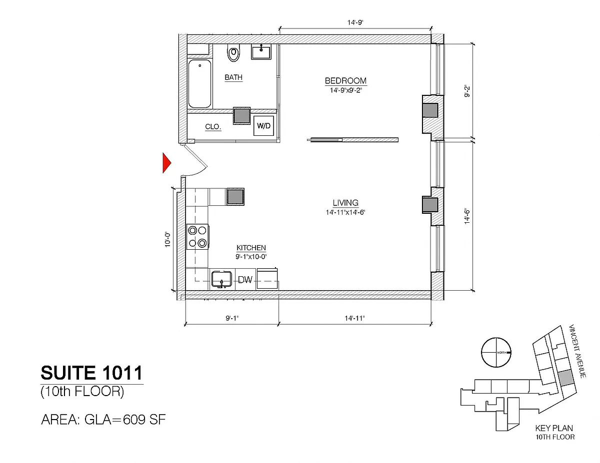 Floor plan L1-637