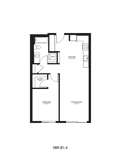 Floor plan B14