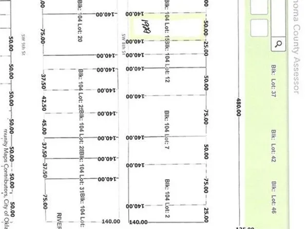 1929 SW 8th St Lot 14 & 15, Oklahoma City, OK 73108