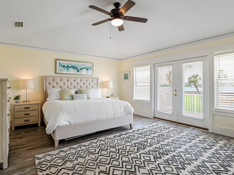 Master Bedroom with Balcony Access