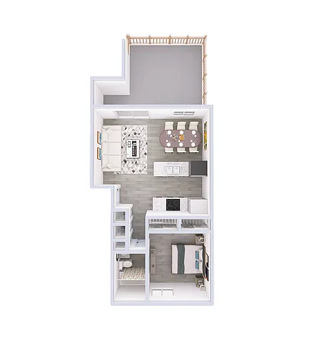 Floor plan Lodge