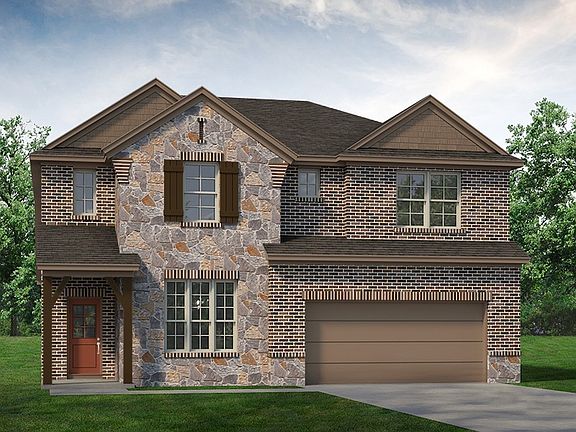 Elevation D- 2,814 up to 2,915 square feet