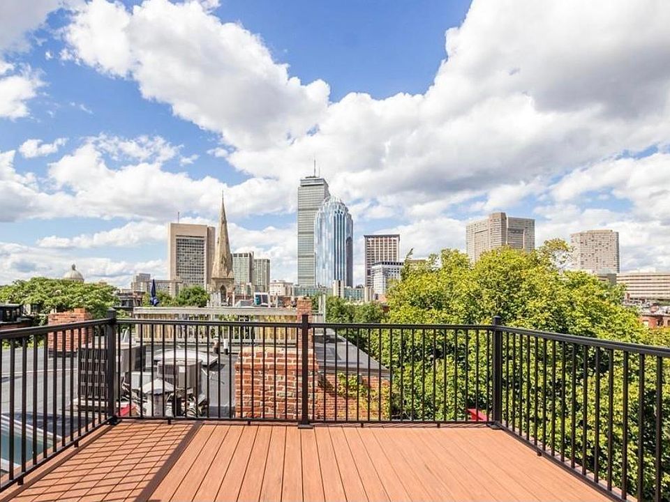 Private roof deck views