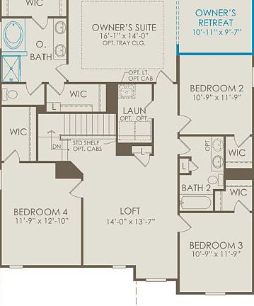 Home Design Layout with Structural Options
