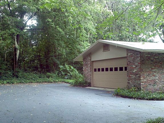 Driveway and garage (south)