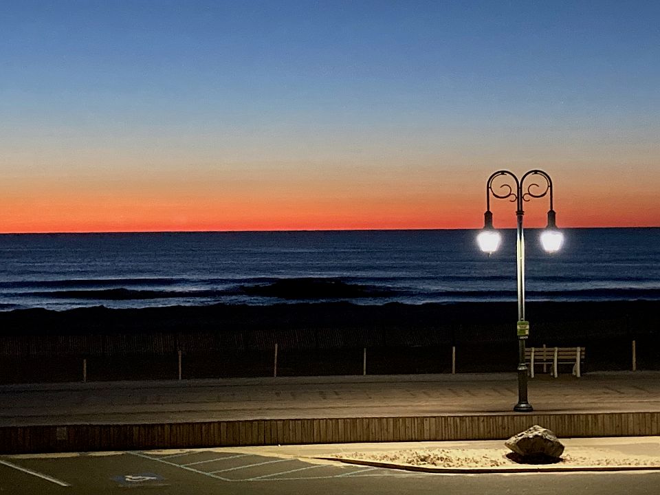 Sunrise view from condo