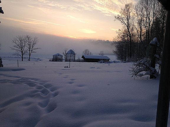 Winter view-Farm