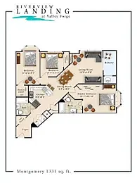 Floor plan Montgomery