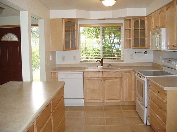 Bright and open kitchen