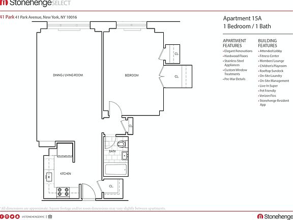 2nd image of 41 Park Ave APT 15A