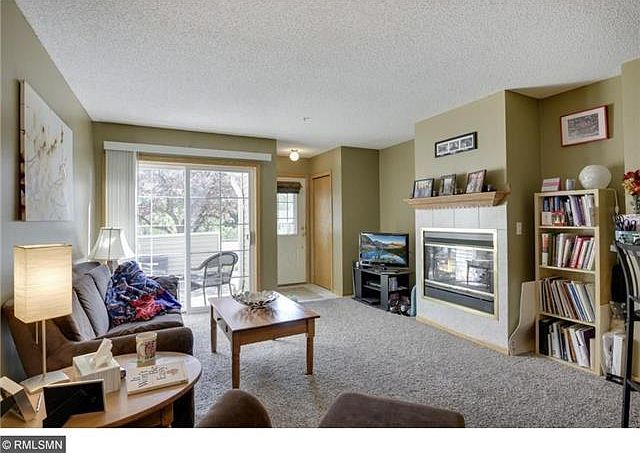 Living Room w/ Sliding Glass doors to patio