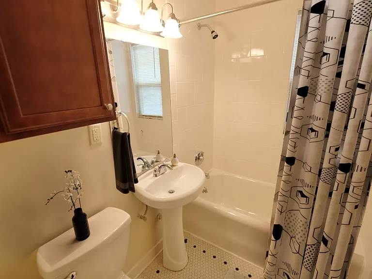 Elevate your living at Central Lakes of Uptown, where modern amenities meet comfort. This stylish bathroom offers a relaxing sanctuary with sleek fixtures and ample space. Don't miss out on making this your homeschedule a tour today!