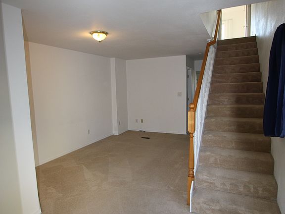 Living room and staircase