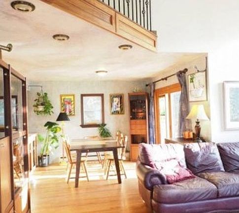 Main dining and living area