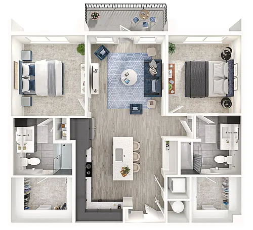 Floor plan B2