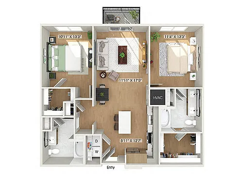 Floor plan B1