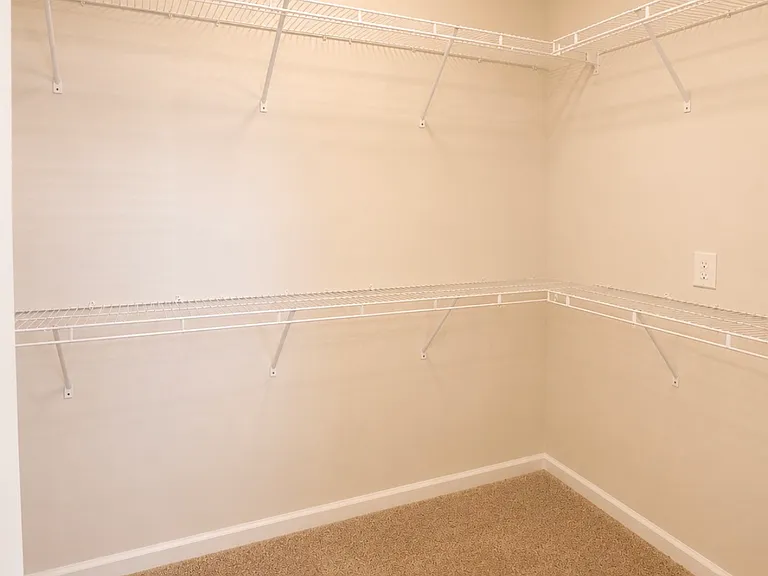 Master walk-in closet