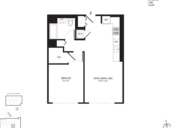 2nd image of 433 E 13th St #6BS