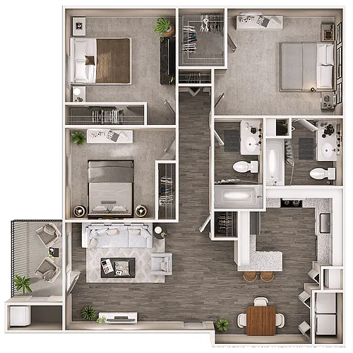 Floor plan Caroline