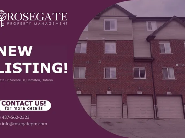 6 Sirente Dr #112, Hamilton, ON L9A 0C3