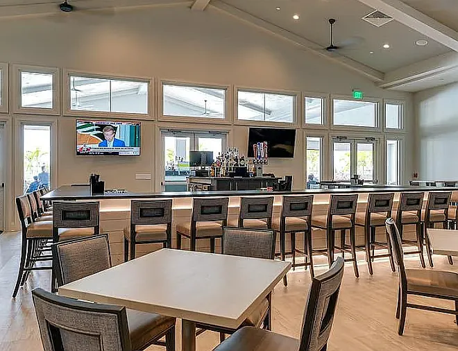 Indoor restaurant