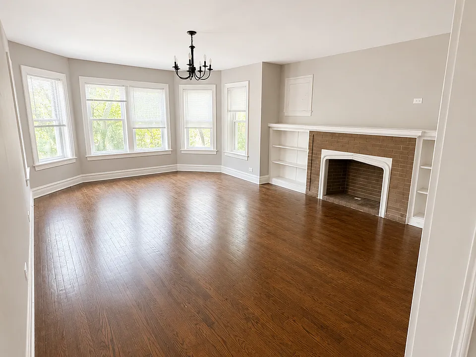 Living Room with Fireplace