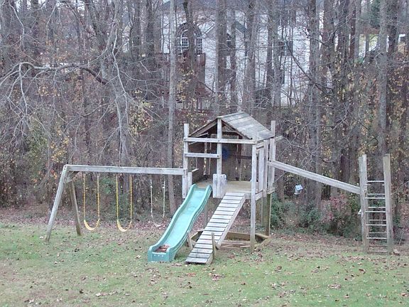 Privacy Fenced in Backyard