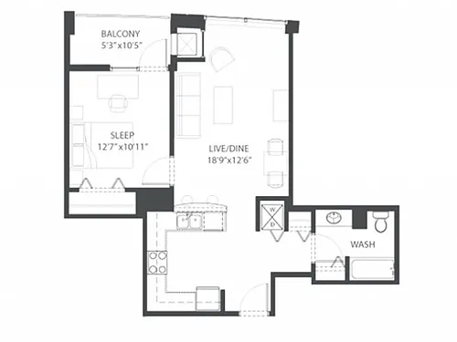 Floor plan Hip