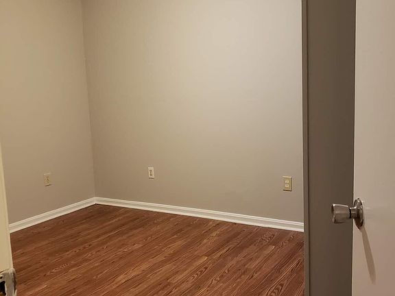 Finished basement room