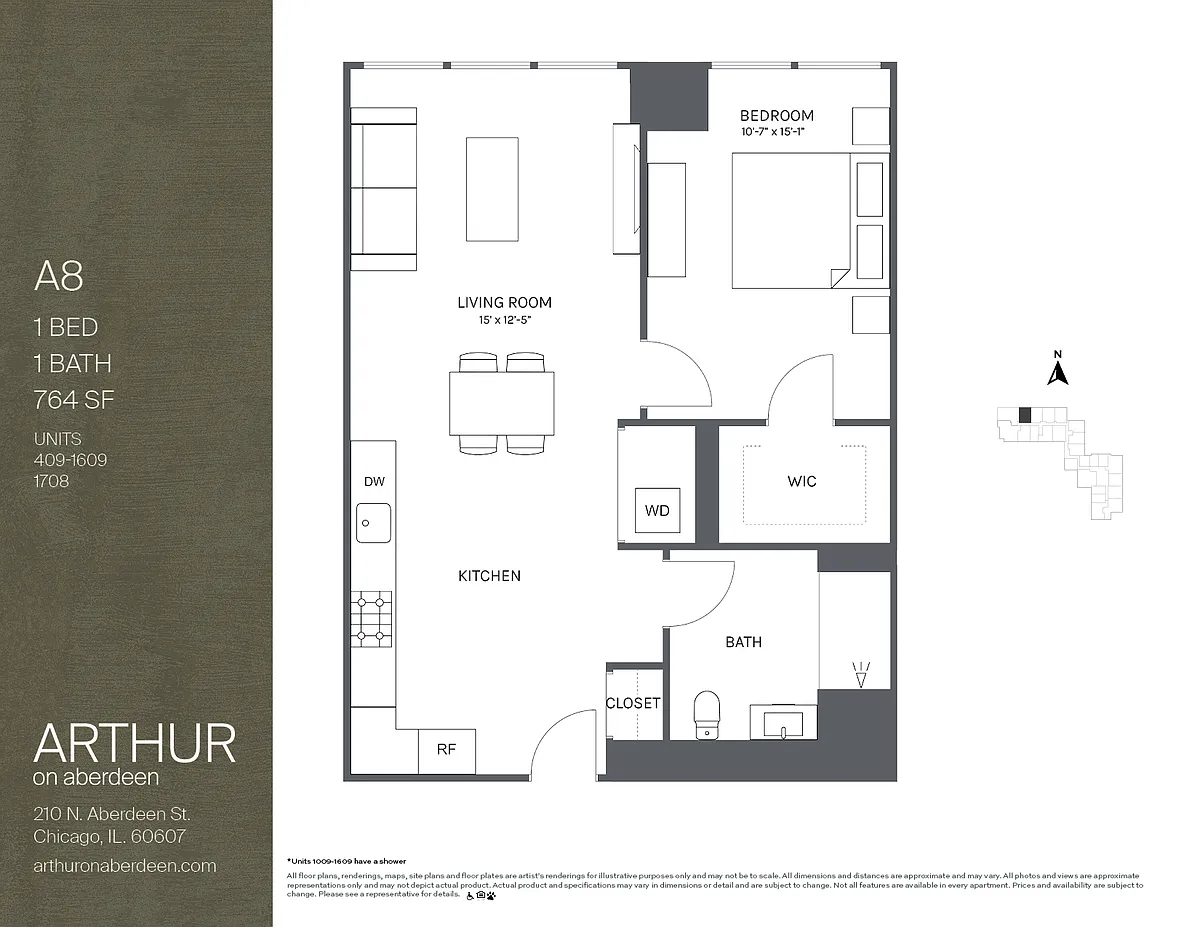Floor plan A8