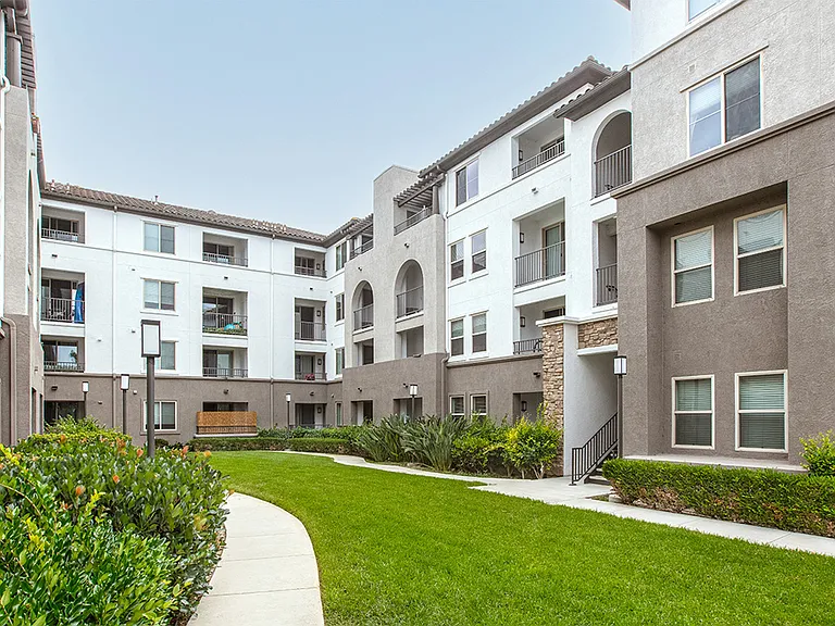 Outdoor courtyard