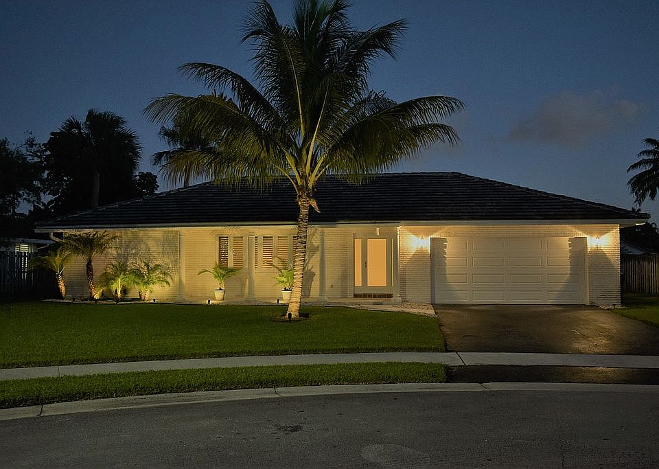 Lighted Front at Night