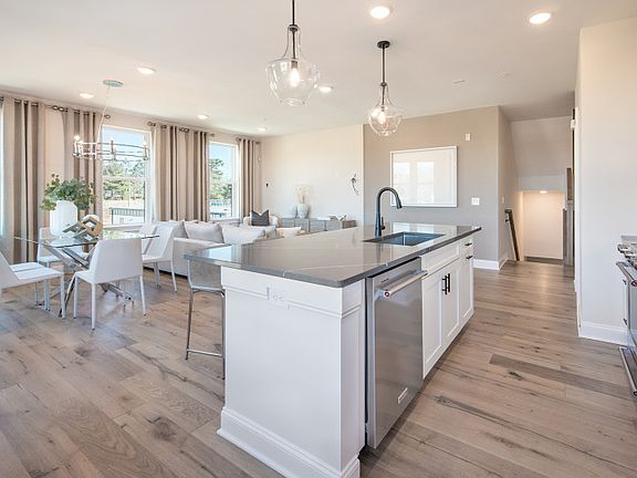 Open layout on main living level