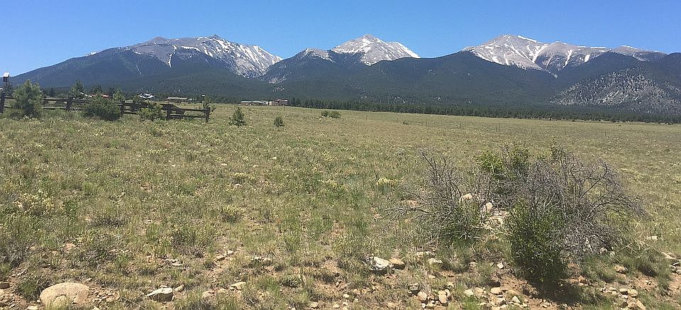 West view from bldg site 