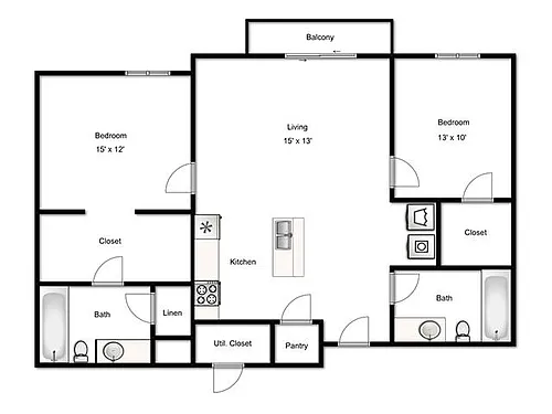 Floor plan Greenwood