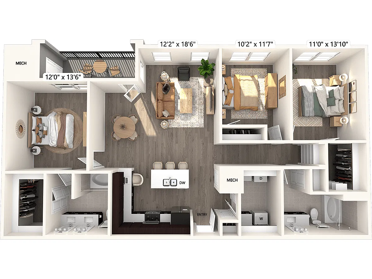 Floor plan C1