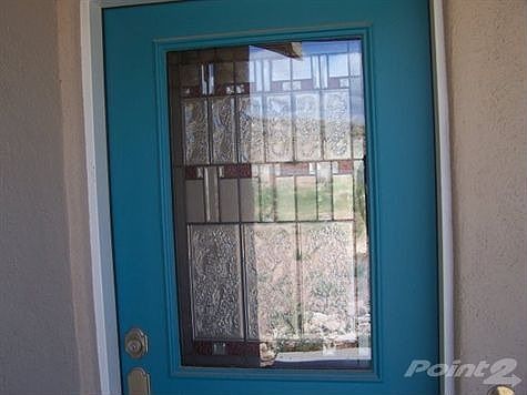 Front door with Decorative glass