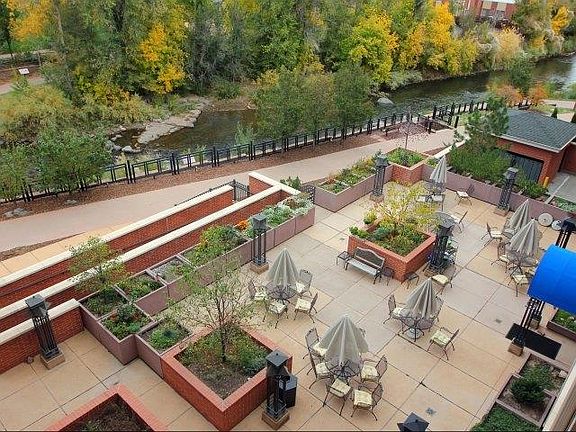 Patio Overlooking Clear Creek & Parfet Park