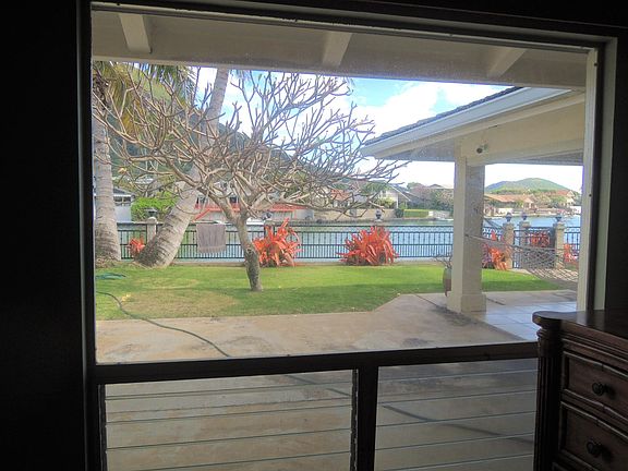 View of marina from master bedroom