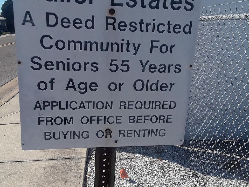 Renter must be at least 55 years old, minimum age for spouse/partner is 45