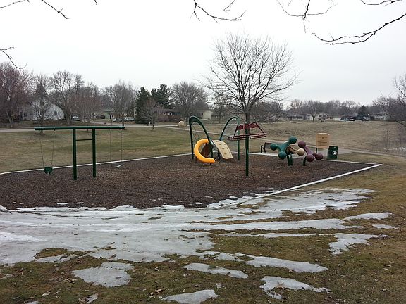 park through backyard